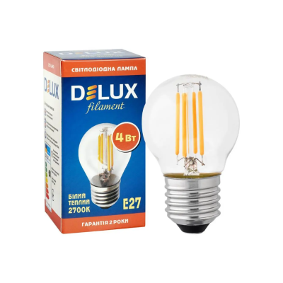 Светодиодная лампа Delux BL50P 4Вт 2700К 220В Е27