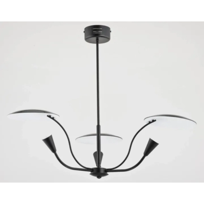 Люстра Alfa ARMERIA BLACK 22563А, 3xE14, max 40Вт