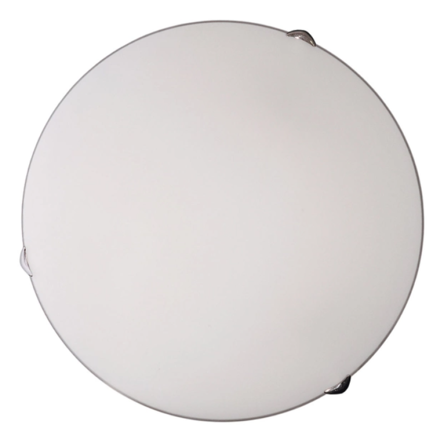 Світильник НББ Vesta Light 24120 2*60 W E27 d=300 білий - фото 1