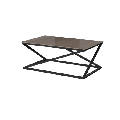 Стол журнальный Сена 100*60,5*42 (стекло мадагаскар)