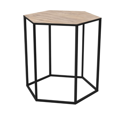 Стол журнальный Тур 40*35*40 (Laminam Lengo Venezia Sabbia)