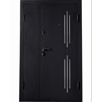 Дверь входная мет/мдф БЦ-Драгобрат Мрамор (1200Л) с ручкой