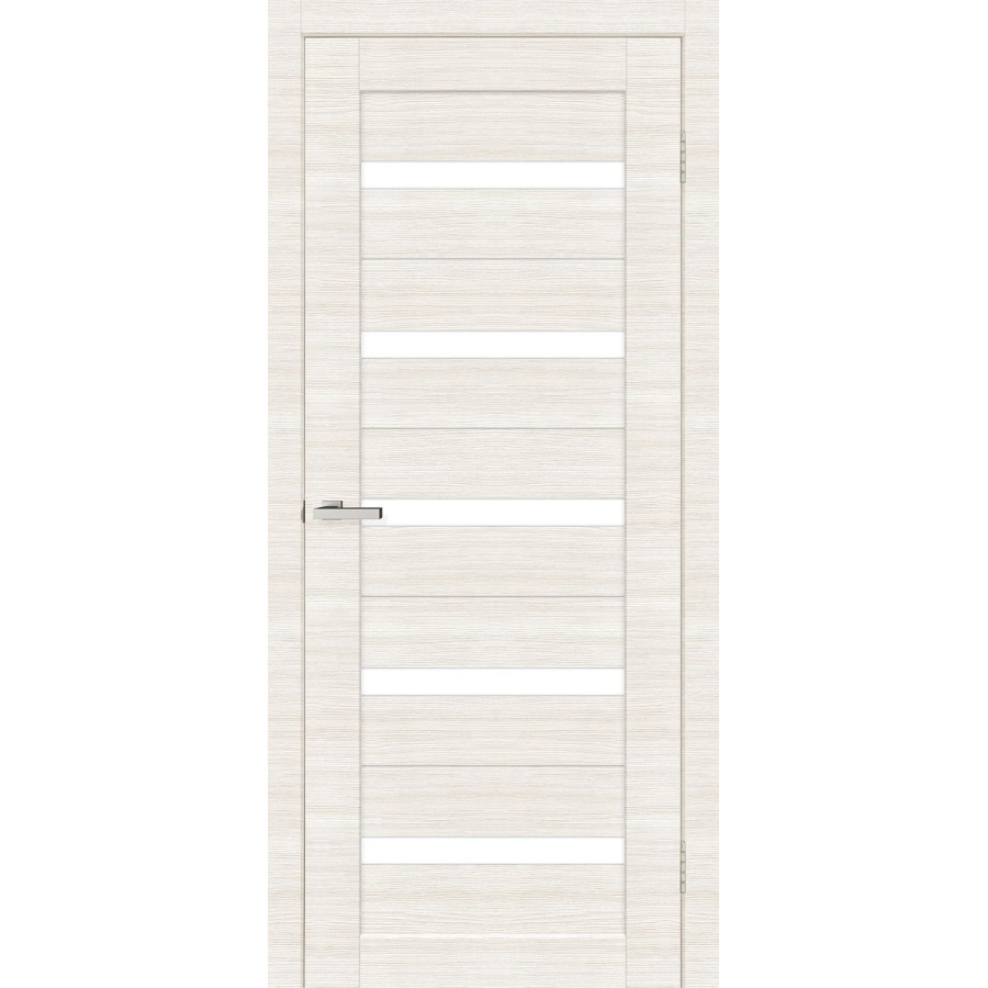 Двері міжкімнатні ОМІС CORTEX DECO 07 ПО ДУБ BIANCO 80 - фото 1