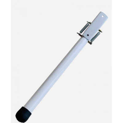 Ножка фиксатор двери белая 300мм