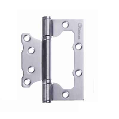 Петли накладная "бабочка" Elephant MSC 100x75х3 мат хром, сталь 3мм (комплект)