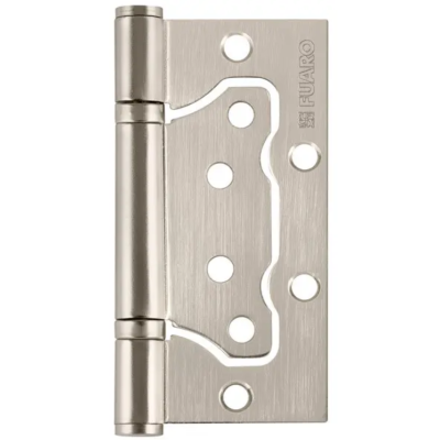 Петли накладные Fuaro (бабочка) 500-2ВВ 100*2,5-2 PN (матовый никель)