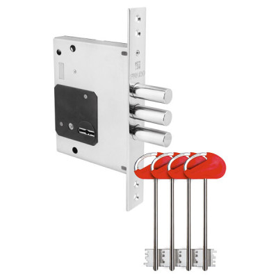 Корпус врезного замка Punto V25/С-60.00.3R16