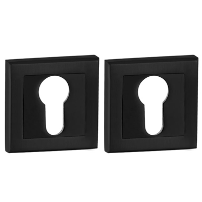 Накладка под цилиндр Punto ET QL BL-24 черная