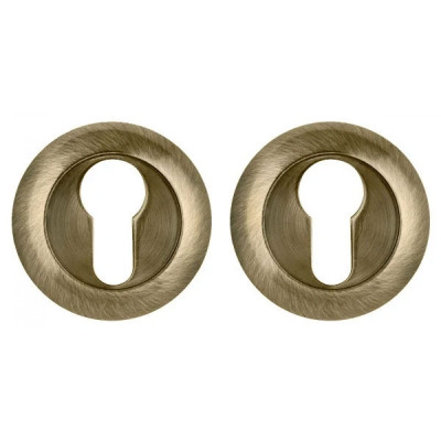 Накладка под цилиндр Punto ET TL ABG-6 зеленая бронза