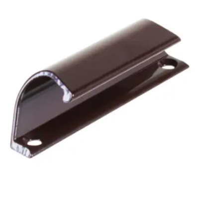 Ручка курильщика (ракушка) с-образная коричневая