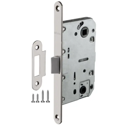 Замок межкомнатный под WC Armadillo LH96-50 UK SN (мат никель)