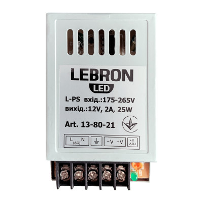 Блок питания LEBRON L-PS 12V 3A 36W