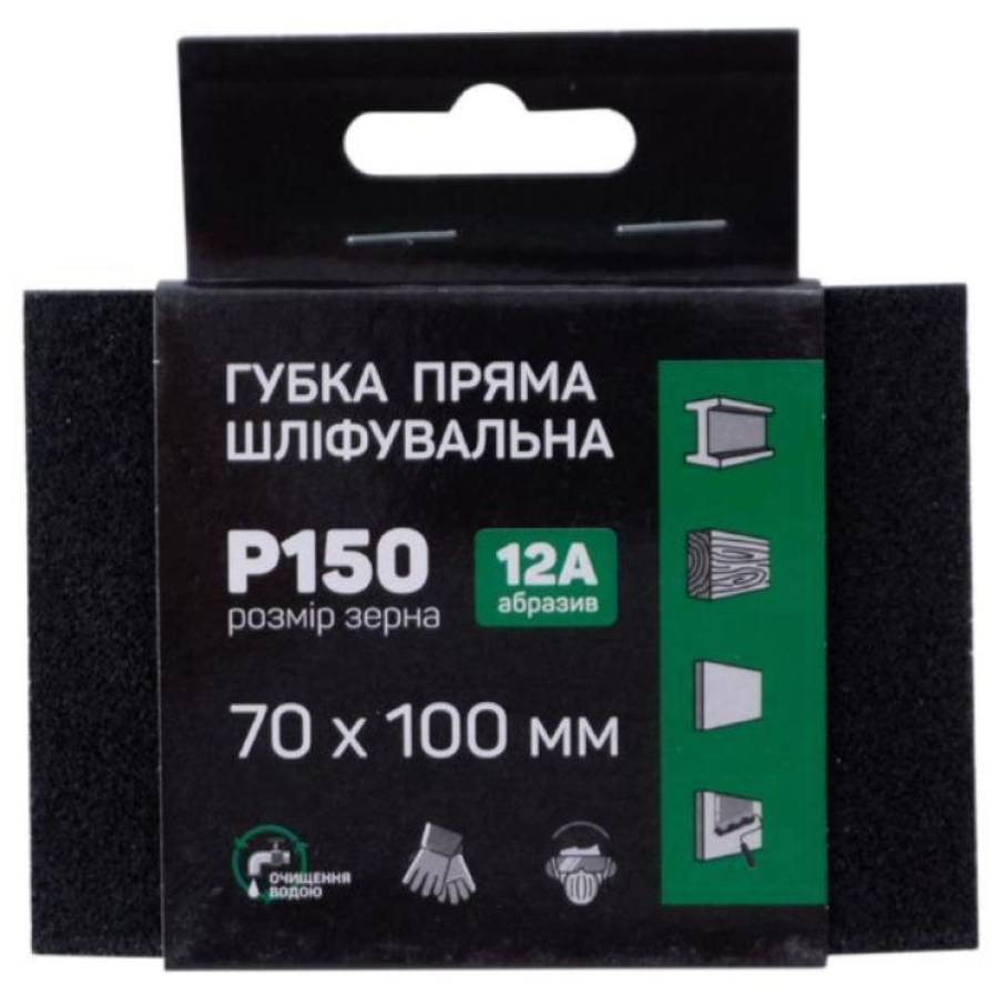 Губка шліфувальна 100*70*25*Р100 пряма - фото 4
