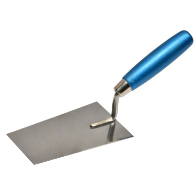 Кельма шпаклевочная стальная с нержавеющим покрытием 140х80мм Favorit | 06-125