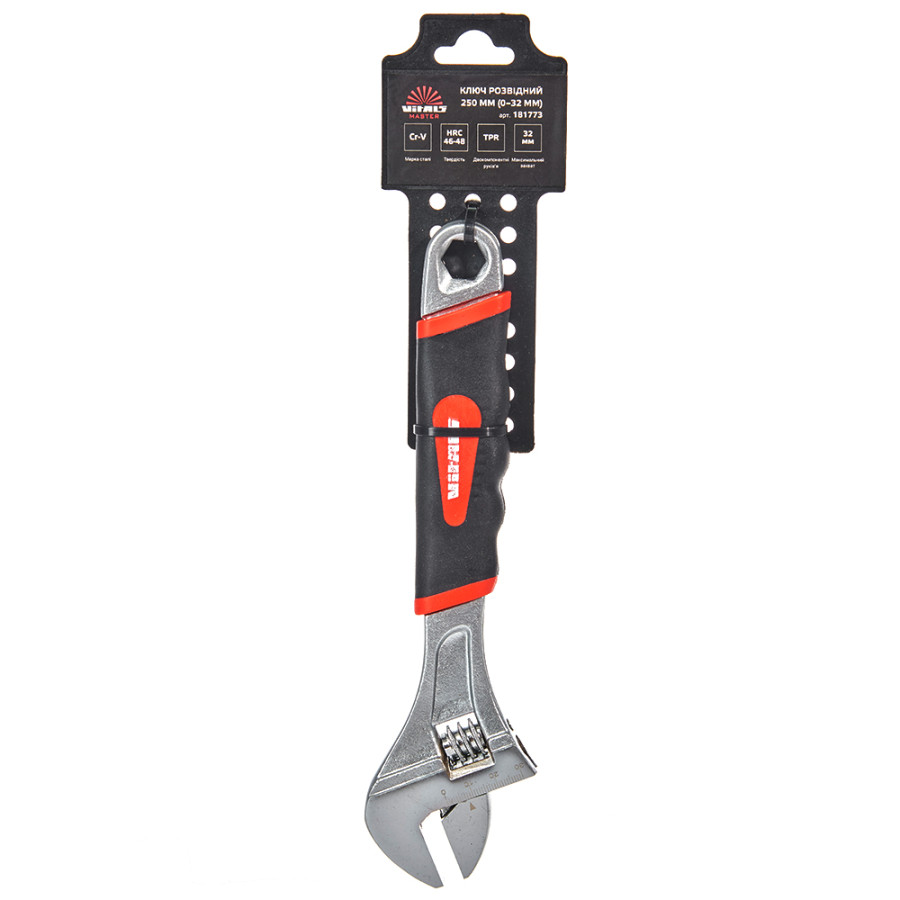 Ключ розвідний Домашній Мастер-250мм - фото 3
