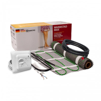 Комплект-мат нагревательный Warmastad Max EcoPRO-150-1.0/150 W/m2 с терморегялятором RTP
