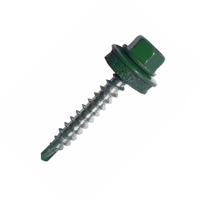 Кровельный саморез 4,8*35 RAL 6005 (КОД 207/2)