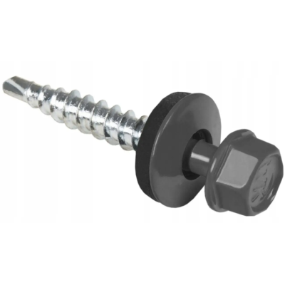 Кровельный саморез 4,8*35 RAL 7024 (КОД 207/2)