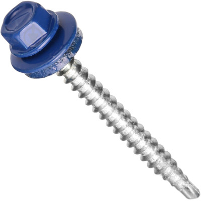 Кровельный саморез по металлу 4,8*19 RAL 5005 (207/21)