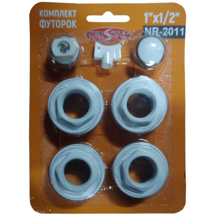 Набор для подключения алюм. радиатора Cristal 1/2 - фото 4