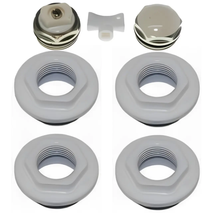 Набор для подключения алюм. радиатора Cristal 1/2 - фото 1