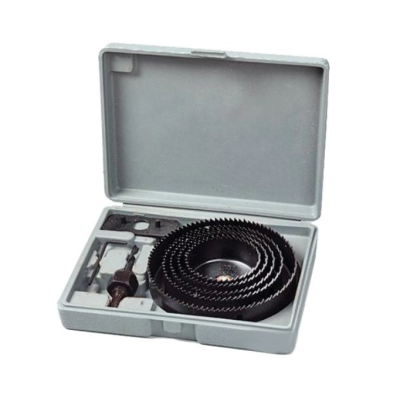 Набор корончатых сверл по дереву Mastertool - 8шт (64-127мм)