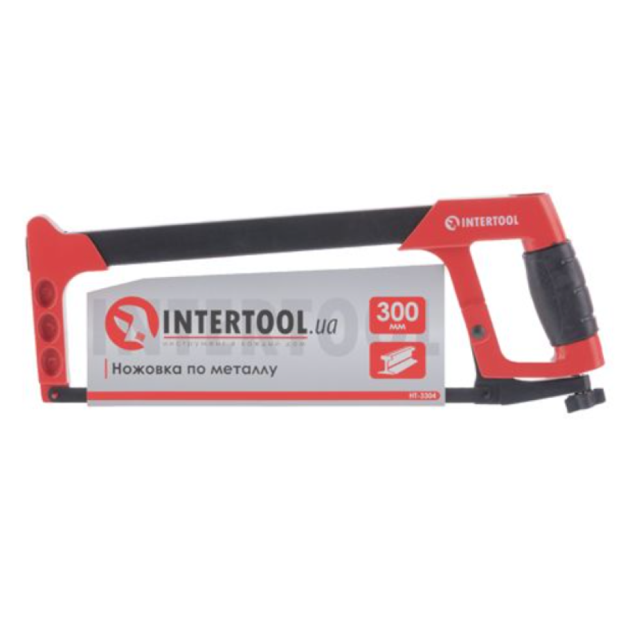 Ножівка по металу Intertool - 300 мм металева ручка перекидна - фото 8