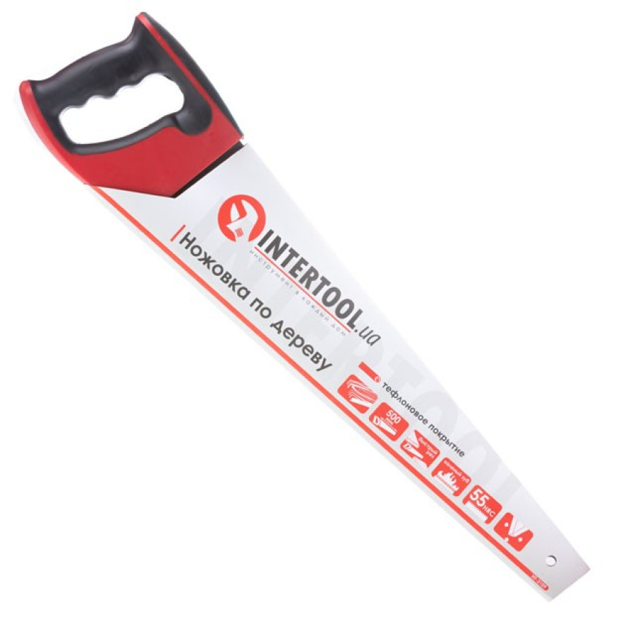 Ножовка по дереву Intertool - 500мм x7Tx1