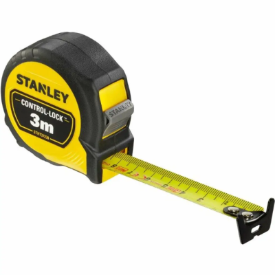 Рулетка STANLEY CONTRO LLOCK L=3м*19мм с двойной шкалой