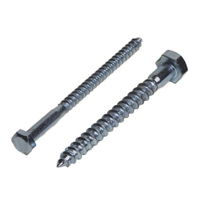 Шуруп для дерева лаг и рельс 6*100 (210)