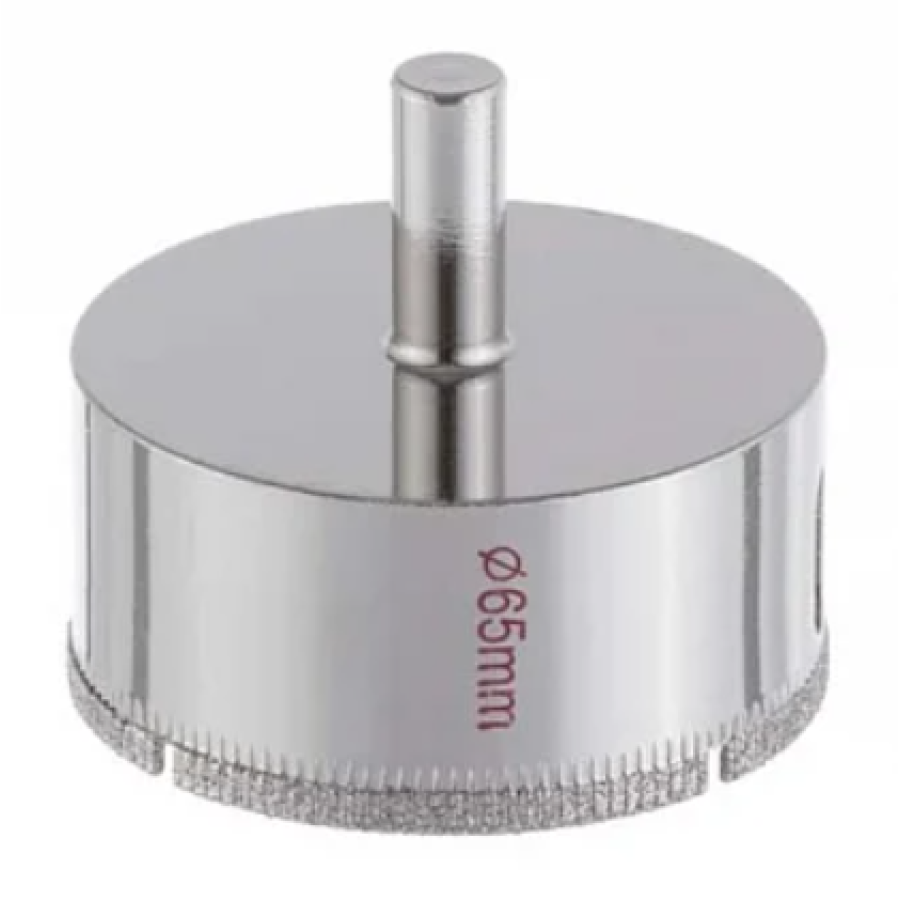 Сверло по стеклу и керамике трубчатое Intertool - 65мм - фото 1