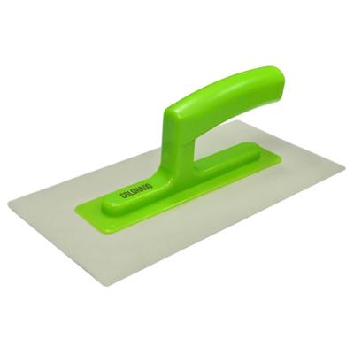 Терка пластмассовая гладкая белая 130х270мм Colorado 07-230