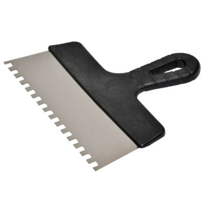 Шпатель нержавеющий 200мм, зуб 8х8мм Favorit | 05-444