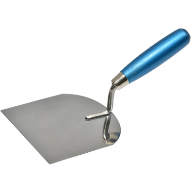 Кельма штукатурная стальная с нержавеющим покрытием 120х100мм Favorit | 06-103