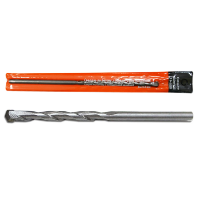 Сверло по бетону, 10х210мм с победитовой напайкой Spitce | 19-232