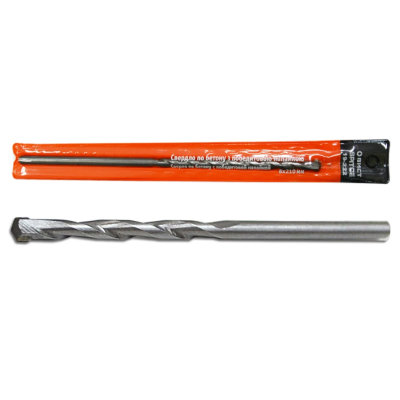 Сверло по бетону, 12х210мм с победитовой напайкой Spitce | 19-242