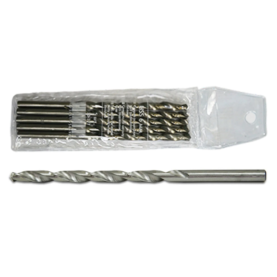 Сверло по металлу НSS удлиненное, белое 4,0мм, 10шт Spitce | 20-367 - фото 1