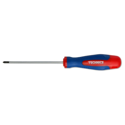 Отвертка "Master", "+", Cr-V, PH№1, 75мм Technics | 46-128