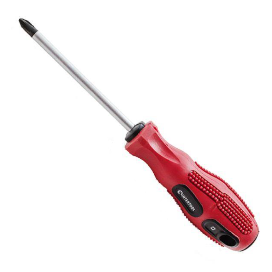 Викрутка Intertool PH1*125мм - фото 1