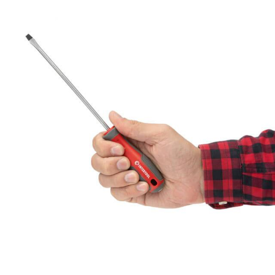 Викрутка Intertool SL5*150мм - фото 4