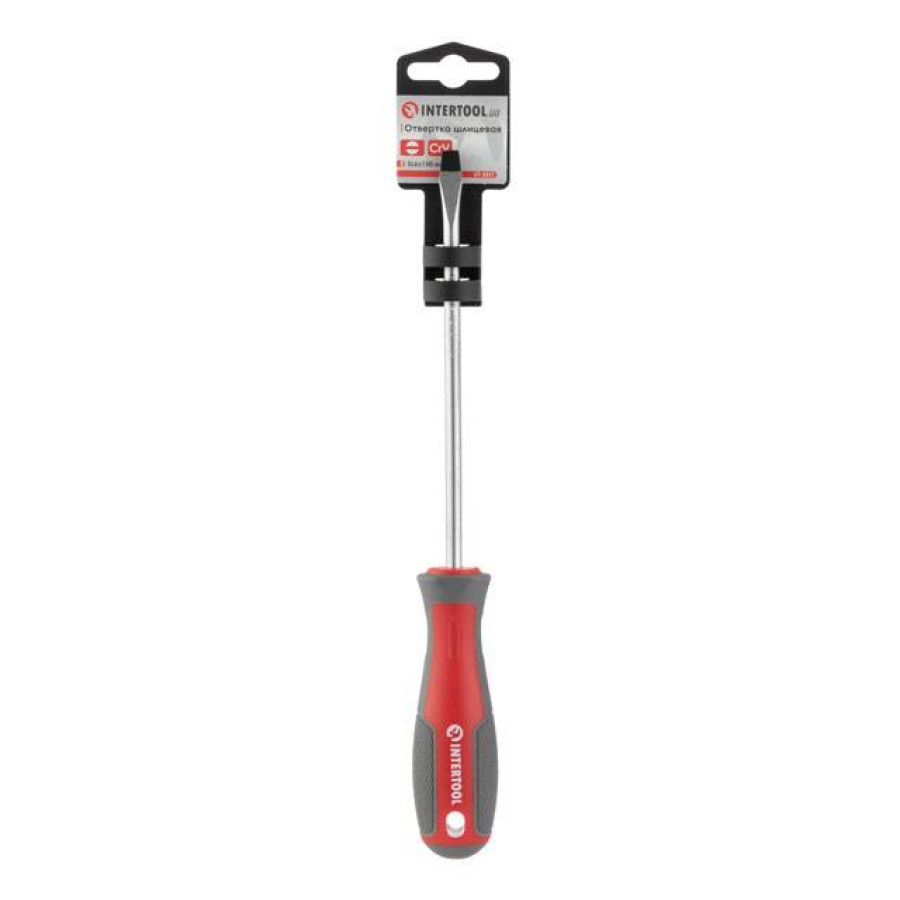 Отвертка Intertool SL6*150мм - фото 5