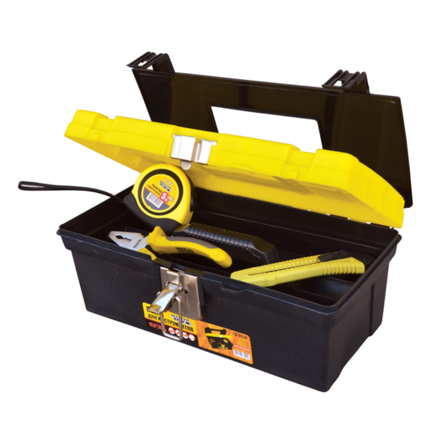 Ящик для інструменту Mastertool - 12.5 жовтий - фото 1