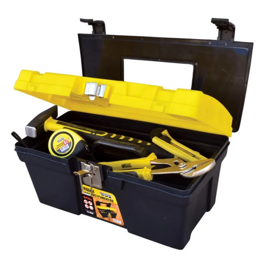 Ящик для інструменту Mastertool - 16 жовтий - фото 1