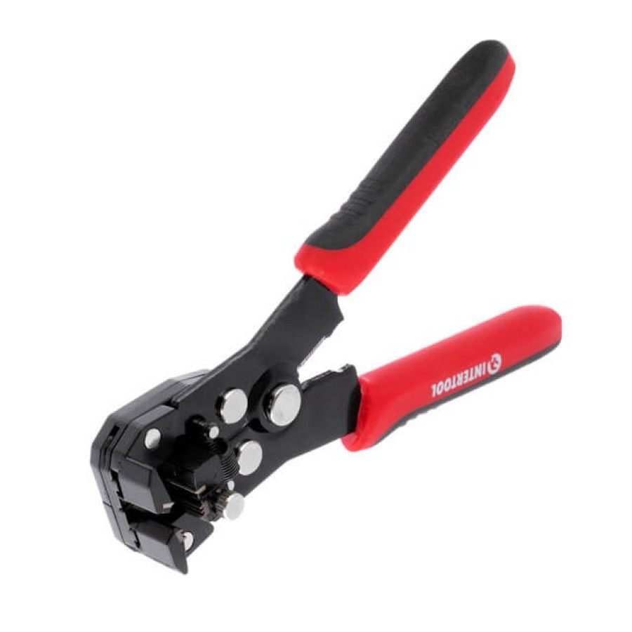 Съемник изоляции Intertool 150мм автоматический 0,2-6мм2 - фото 1