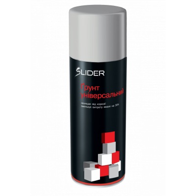 Аэрозольная краска Lider грунт серый 0,4 кг