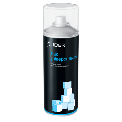 Аэрозольный лак Lider бесцветный глянец 0,4 кг