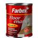 Емаль алкідна ТМ Farbex ПФ-266 червоно-коричнева 2,8кг