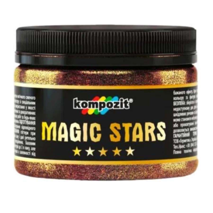 Гліттер Kompozit Magic Stars бронза 60г - фото 1