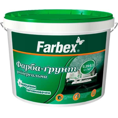 Краска-грунт ТМ Farbex универсальная 1,4 кг
