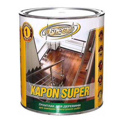 Лак для дерева Kapon Super блеск нц 0,8кг